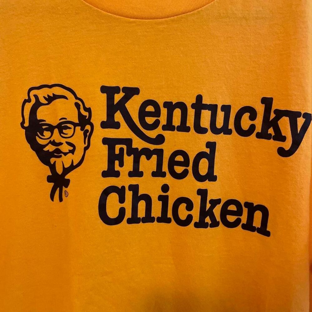 KFC yellow t-shirt